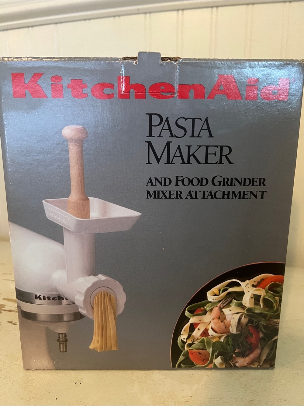 KitchenAid SNFGA Stand Mixer Attachment Pasta Maker/Food Grinder Attachment
